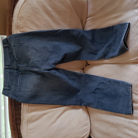 WOMENS JEANS SHEIN SIZE LARGE BOOTCUT BUTTONFLY - Picture 3 of 3